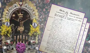 Señor de los Milagros: declaran Patrimonio Cultural Libros de Actas de Octava cuadrilla de cargadores