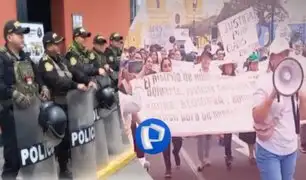 Trujillo marcha exigiendo justicia y seguridad al gobernador César Acuña