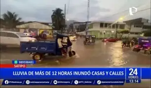 Intensas lluvias causan inundaciones y estragos en varias regiones del país