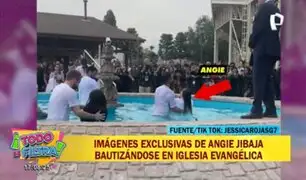 ¡Exclusivo! Angie Jibaja se bautiza como testigo de Jehová en Chile