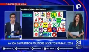 Elecciones 2026: 36 partidos políticos se preparan para la contienda electoral