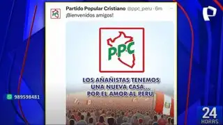 Carlos Añaños cerca del PPC de cara a las elecciones 2026