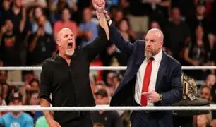 Triple H no descarta el regreso de Goldberg a WWE tras incidente en Bad Blood