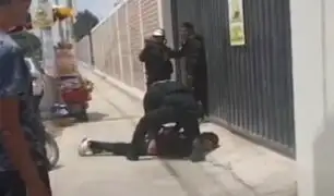 ¡Con disparos al aire! Cae ladrón que intentó escapar tras ser sorprendido robando motos en Ica