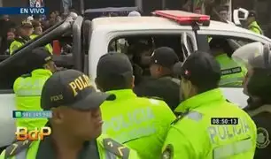 Paro en Jicamarca: al menos tres detenidos tras enfrentamientos entre policías y manifestantes