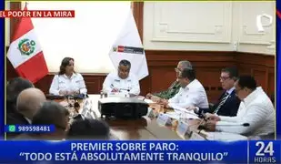 Dina Boluarte se reúne con gabinete y preparan conferencia de prensa por paro de transportistas