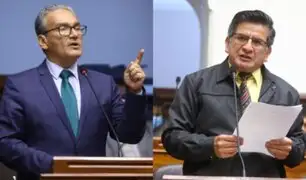 Congresistas Aguinaga y Echevarría protagonizan acalorada discusión por Alberto Fujimori