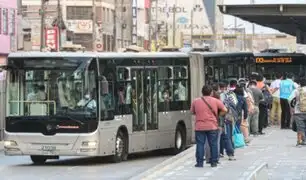 Cierran cuatro estaciones del Metropolitano por paro nacional: conoce cuáles son