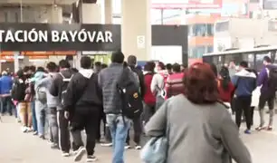 Con presencia policial: Estación Bayóbar opera con normalidad en el segundo día de paro de transportistas