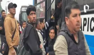 Segundo día de paro en Lima Este: usuarios reportaron aumento de pasajes