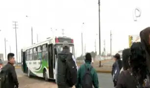 Segundo día de paro en Lima Norte: transportistas salieron a trabajar pese al temor