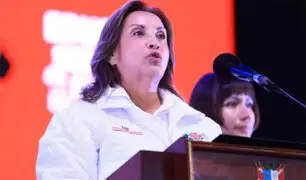 Presidenta Dina Boluarte pide dejar atrás las diferencias y unirnos para erradicar la delincuencia