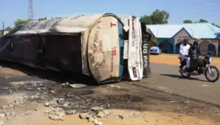 Tragedia en Nigeria: más de 140 muertos tras explosión de cisterna lleno de combustible