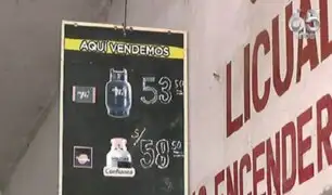 Precio de balón de gas sube hasta S/58 en SMP: podría llegar a S/60 en unos días