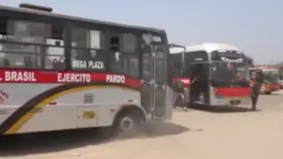 Carabayllo: delincuentes atacan a balazos bus repleto de pasajeros