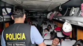 Tumbes: intervienen bus con 45 migrantes en situación irregular que pretendían llegar a Lima