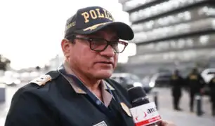 “No es necesario el uso de buses de la PNP”, indica general Iván Lizzetti en medio del paro