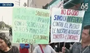 Mercado 27 de Octubre en SJM se suma al paro y marcha hacia el Congreso: "Si no hay solución, seguiremos"