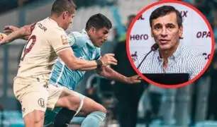 Fabián Bustos tras derrota de Universitario ante Sporting Cristal: “no estuvimos a la altura”