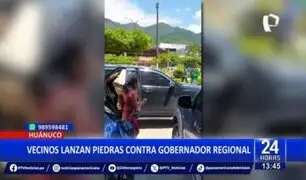 Gobernador de Huánuco se salva de brutal golpiza de pobladores