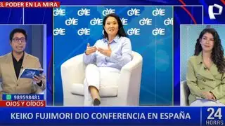 Keiko Fujimori: sentí la traición de algunos militantes cuando estaba en prisión