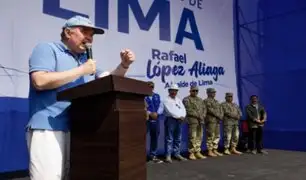 Alcalde López Aliaga presentó avances de liberación de la carretera Ramiro Prialé