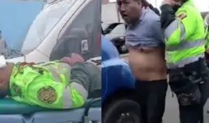 Confirman que el conductor que atropelló a un policía en el Callao estaba ebrio