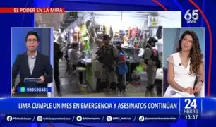 Violencia en Lima: aumentan los asesinatos a pesar del estado de emergencia