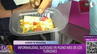 SMP: descubren a panaderías vendiendo turrones en estado deplorable