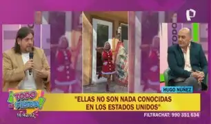 Hugo Núñez sobre hijas de Andrés Hurtado: "No son conocidas en los Estados Unidos"