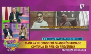 Andrés Hurtado podría regresar a la televisión si logra su libertad, asegura su abogado