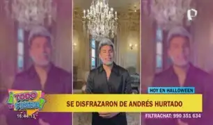 TikToker se disfraza de Andrés Hurtado en Halloween