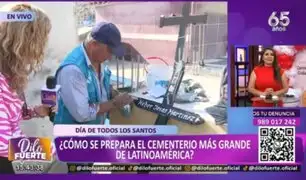 En la víspera del 1 de noviembre: Artistas retocan nichos en cementerio Nueva Esperanza