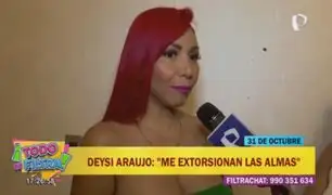 Deysi Araujo relata experiencias paranormales en su departamento: "Me extorsionan las almas"