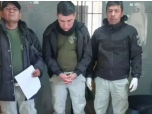 Detienen a trabajador del INPE intentando ingresar 17 celulares al penal de Cajamarca