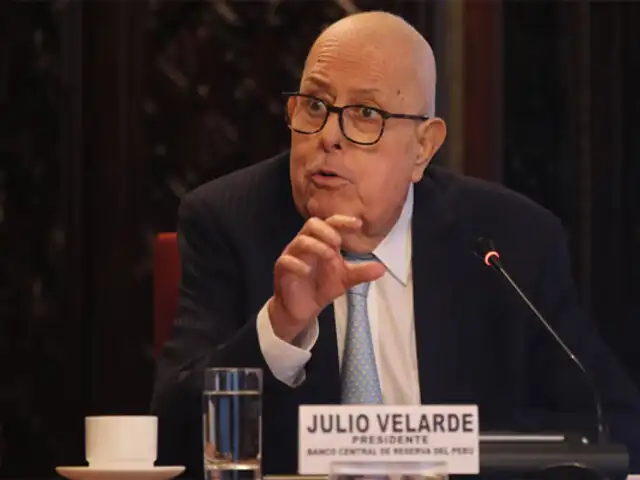 Julio Velarde: titular del BCR tuvo que explicar sus funciones a los congresistas ante "singulares" preguntas