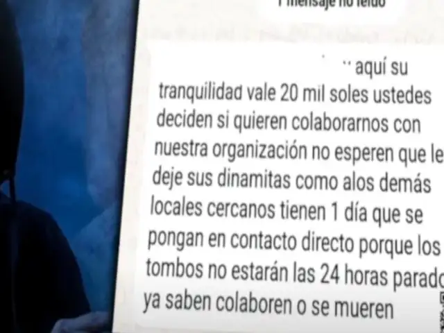 ¡Terror en Gamarra! Comerciantes denuncian ser víctimas de extorsión: "Colaboren o se mueren"