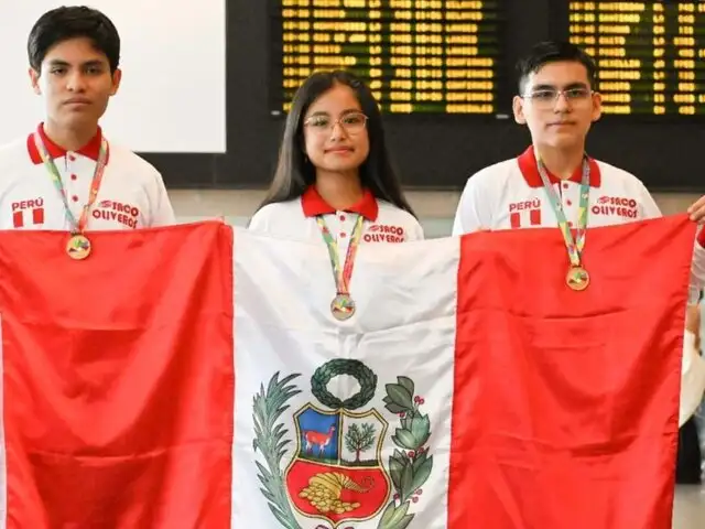 Estudiantes peruanos ganan medallas en sudamericano de matemática en Brasil