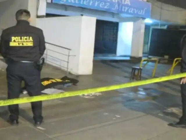 Asesinan a balazos a 'jalador' en La Victoria: víctima tendría antecedentes