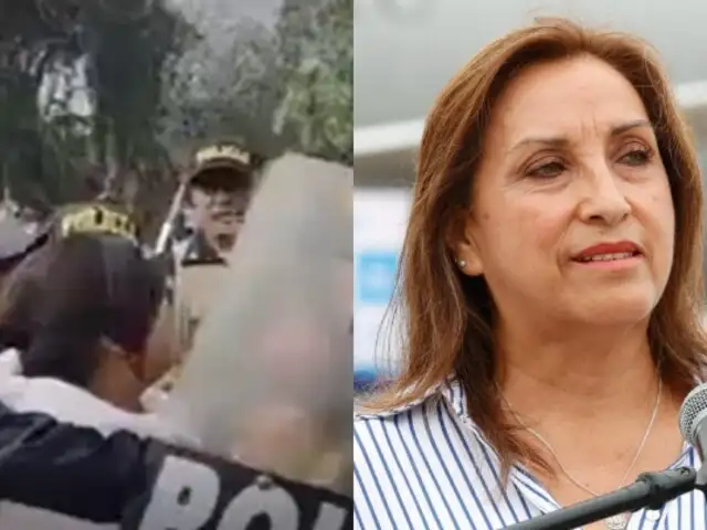 Joven es agredida y detenida por la PNP durante protesta contra Dina Boluarte en Chiclayo