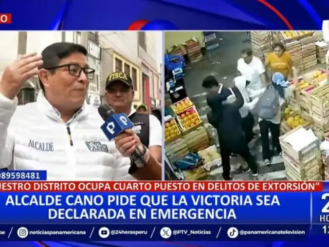 La Victoria: Alcalde Rubén Cano pide que su distrito sea declarado en emergencia