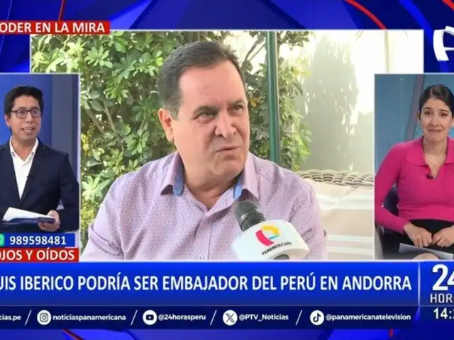 Luis Iberico podría ser embajador del Perú en Andorra