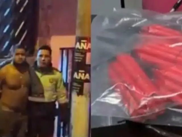 Con dinamita y altar a la Santa Muerte: así cayó alias "Chucho", miembro de la banda criminal de expolicía "Yojairo"