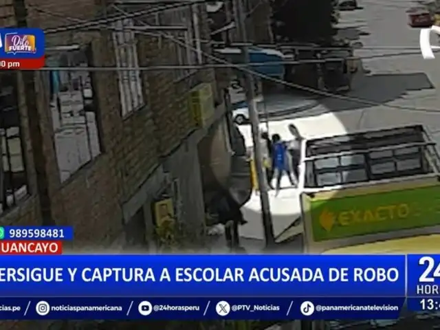 Robo en Huancayo: madre de familia persigue a escolares tras presunto hurto de su celular