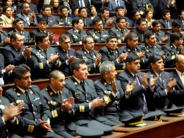 Congreso: proponen convocar a exmiembros del GEIN para luchar contra la criminalidad en el país