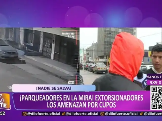 Parqueadores en la mira: Extorsionadores los amenazan por cupos