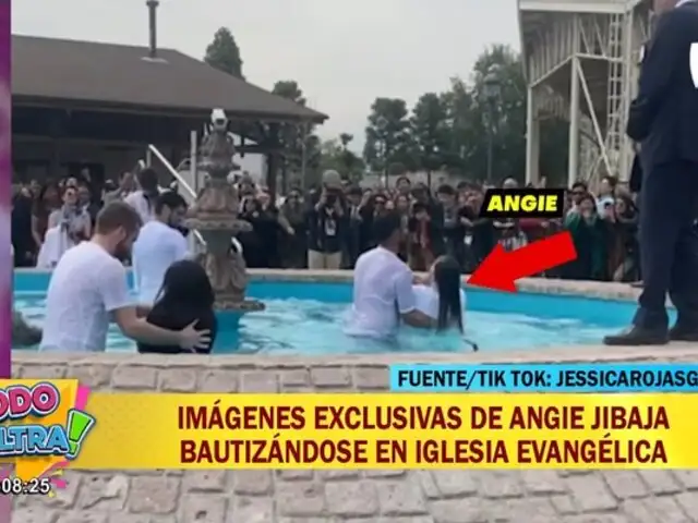 ¡Exclusivo! Angie Jibaja se bautiza como testigo de Jehová en Chile