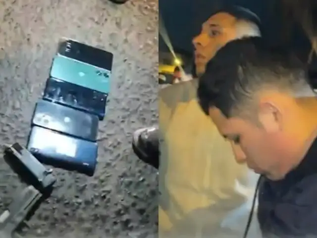 Cae policía acusado de robo en El Agustino: hallaron en su poder armas, celulares y tarjetas bancarias