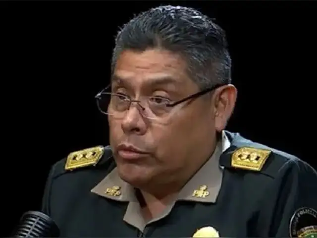 Jefe de la Región Policial Lima: La inseguridad aqueja la capital desde años y no los últimos meses