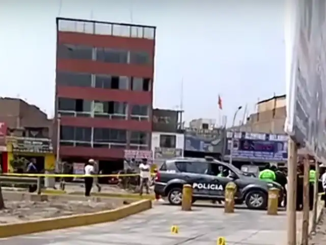 Capturan sujeto que habría desatado balacera en óvalo Canta Callao